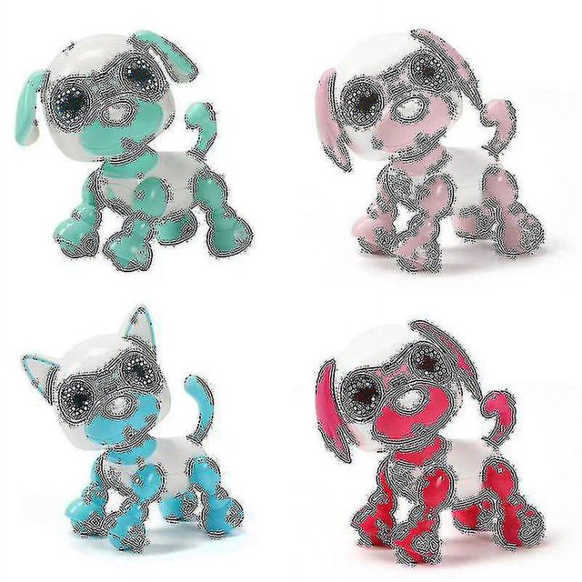 Perro Robot cachorro robótico juguete interactivo regalos de cumpleaños juguete presente para niños