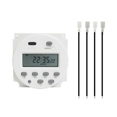 

Digital Timers Dc/Ac 12V 16A Lcd Display Programmable Timer Switch