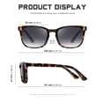 thumbnail image 4 of Gafas de Sol Polarizadas Clásicas y Modernas FEIDUSUN UV400 para Mujeres y Hombres, 4 of 7