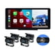 thumbnail image 1 of Dashcam de monitoreo de 4 canales y 10.36 pulgadas con cámara Truck Dedi HD, 1 of 8