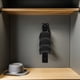 thumbnail image 4 of unbranded Estante Plástico Negro Para Gorras De Béisbol Con Montaje En Pared Para Almacenamiento Compacto En El Hogar, 4 of 8