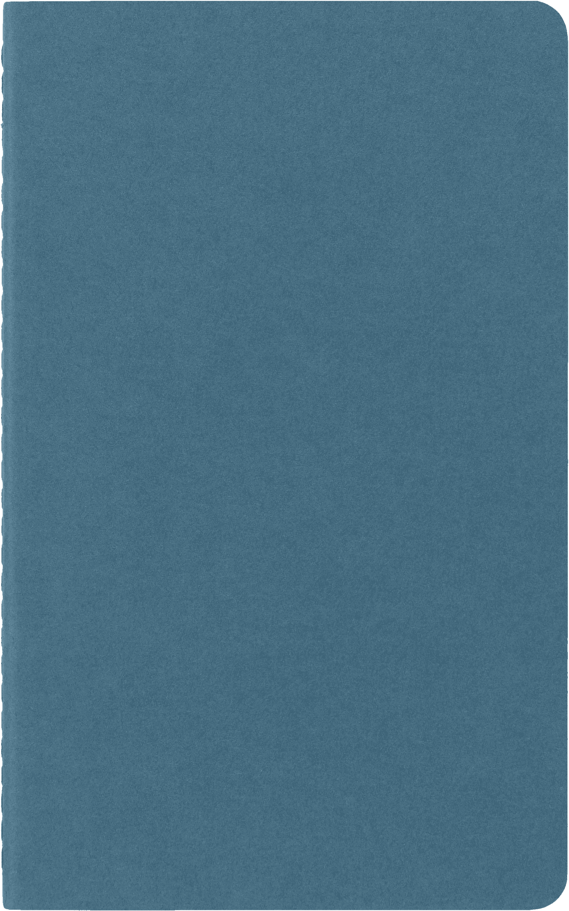 Moleskine Cahier Journals (Set of 3), Large (5" x 8.25"), Ruled, Brisk Blue