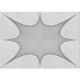thumbnail image 1 of Ahgly Company Machine Washable Indoor Rectangle Transitional Platinum Gray Area Rugs, 4' x 6', 1 of 7
