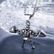 thumbnail image 5 of Mancuerna Collar Colgante Titanio Acero Inoxidable Fitness Gym Collar Peso Placa Barbell Mancuerna Collares Hombres Mujeres Cadena Colgante, 5 of 7
