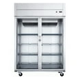 thumbnail image 3 of D55AR-GS2 Top Mount Glass 2-Door Commercial Reach-in Refrigerator, 3 of 6