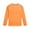 Orange, variant on Boys Long Sleeve Swim Tops Sun Protection Quick Dry Swimwear Rashguard Surf Shirt for 3-14 Years