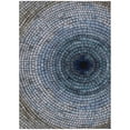 thumbnail image 2 of Addison Rugs Chantille Indoor/Outdoor Transitional Geometric Denim Machine Washable Rectangle Rug, 3' x 5', 2 of 8