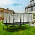 thumbnail image 6 of Machrus Upper Bounce - Mega 10' X 17' Gymnastics Style, Rectangular Trampoline Set with Premium Top-Ring Enclosure System - Green/Black, 6 of 6