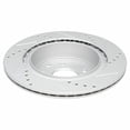 thumbnail image 3 of Geelife Brake Rotor Performance Drilled Slotted Rear Pair For INFINITI Nissan, 3 of 9