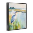 thumbnail image 2 of Stupell Industries Rustic Lodge Heron Perched in the Grass Black Framed Giclee Art, 11 x 14, by Creative Studio, 2 of 8