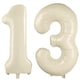 thumbnail image 1 of Globo LVMOQIQIU, 40 pulgadas, blanco, número 13, blanco crema, 2 unidades, 1 of 6
