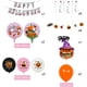 thumbnail image 2 of Globos de Halloween, 29 Piezas de Decoración de Globos de Halloween, Pancarta de Feliz Halloween, Globos de Fiesta de Halloween, Globos de Látex de Helio para Fiestas de Miedo y Jardín, 2 of 5
