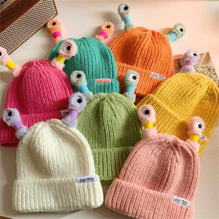 Handmade Crochet Animal Beanie Hat Novelty Knit Skull Cap Stretchy Fit Adults Spring Winter Beanie Women Men Knitted Octopus Hat Chic  main image 3