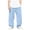41# Light Blue, variant on Baggy Sweatpants Boys Straight Leg Open Bottom Sweatpants with Pockets Teens Loose Fit Elastic Waist Sweat Pants 3-15Y, Black