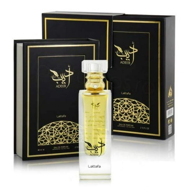 EAU DE PARFUM SPRAY 2.7 OZ LATTAFA ADEEB LATTAFA ADEEB