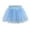 Light Blue, variant on Tutu Skirt for Girls Tulle Skirt Toddler Lace Cute Dance Party Wedding Skirts Summer Puffy Fluffy Mini Skirts