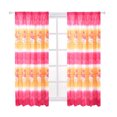 thumbnail image 3 of Cortina, Resistente Al Desgaste, Sin Bolas, Con Estampado De Rosas, Para Comedor, Sala De Estar, Balcón, Dormitorio Cergrey Simple Style Curtain, 3 of 8