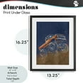 thumbnail image 3 of My Jam Monster Truck Black Framed Print Under Glass, design by Kim Allen, 3 of 10