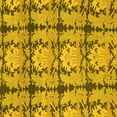 thumbnail image 1 of Ahgly Company Machine Washable Indoor Square Abstract Yellow Modern Area Rugs, 8' Square, 1 of 4