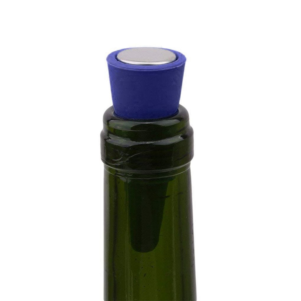 Wine Stopper Cork Bottle Plug Silicone Sealed Bottle Stopper Bar Accessorieha