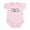 Petal Pink, variant on CafePress - 6 Penguins Infant Bodysuit - Baby Light Bodysuit, Size Newborn - 24 Months