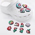 thumbnail image 2 of 12 Pieces Ariel Princess Patches Embroidered Applique Patches Sew on Iron on Patches Fabric Repair Patches for Kids Adult Clothes Jeans Jackets Hats Shoes Backpacks, 2 of 4