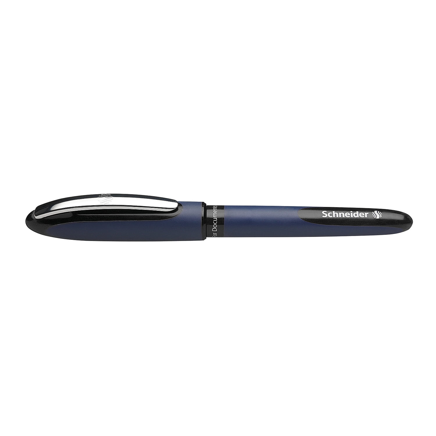 Schneider One Business Rollerball Pens, 0.6mm, Black, Pack of 10