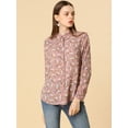 thumbnail image 3 of CamiFloral Con Botones Y BluDe ManLarCon Cuello En PunPaMujer RoL, 3 of 6
