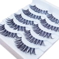 thumbnail image 1 of TechWave Gracious Makeup Handmade 5Pairs Natural Long False Eyelashes Extension Exquisite Miss 3d Volume Face Eyelashes Minx Eye Lashes Eyelashes False Eyelash per 3d Lashes Bulk 20mm Amazing Makeup, 1 of 5