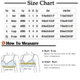 thumbnail image 2 of Bigersell Tank Tops Bra Woman Sports Bra without Underwires Everyday Bras Vest Lingerie Underwear Short Size Sports Bra for Female Girls, Style 13085, Red 40B, 2 of 5