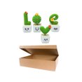 thumbnail image 1 of 4Pcs Desktop Ornament Resin Plant Adornment Creative Gift Simulation Cactus Bonsai for Table Festival Car Home, 1 of 6