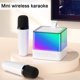 thumbnail image 3 of SUSUchens - Altavoz de karaoke portátil con micrófono inalámbrico, tarjeta de sonido DSP, batería recargable, compatible con Bluetooth 5.3, para cantar en casa y actividades al aire libre,, 3 of 8