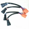 thumbnail image 2 of 2Pcs 100W 9006 / 9005 to H4 Headlight Bulb Conversion Sockets Harness Durable, 2 of 5