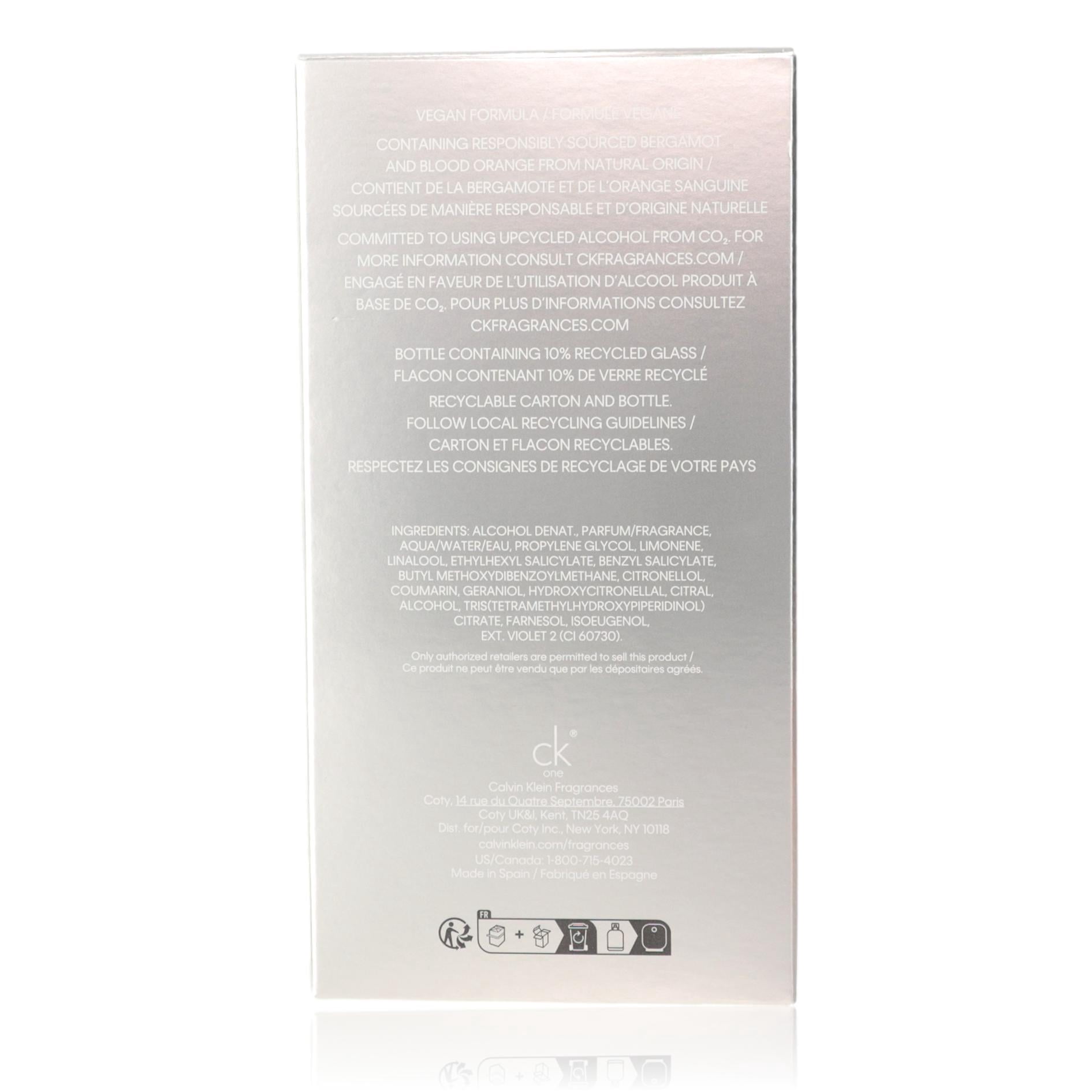 CK One Essence by Calvin Klein, 6.7 oz Parfum Intense Spray for Unisex