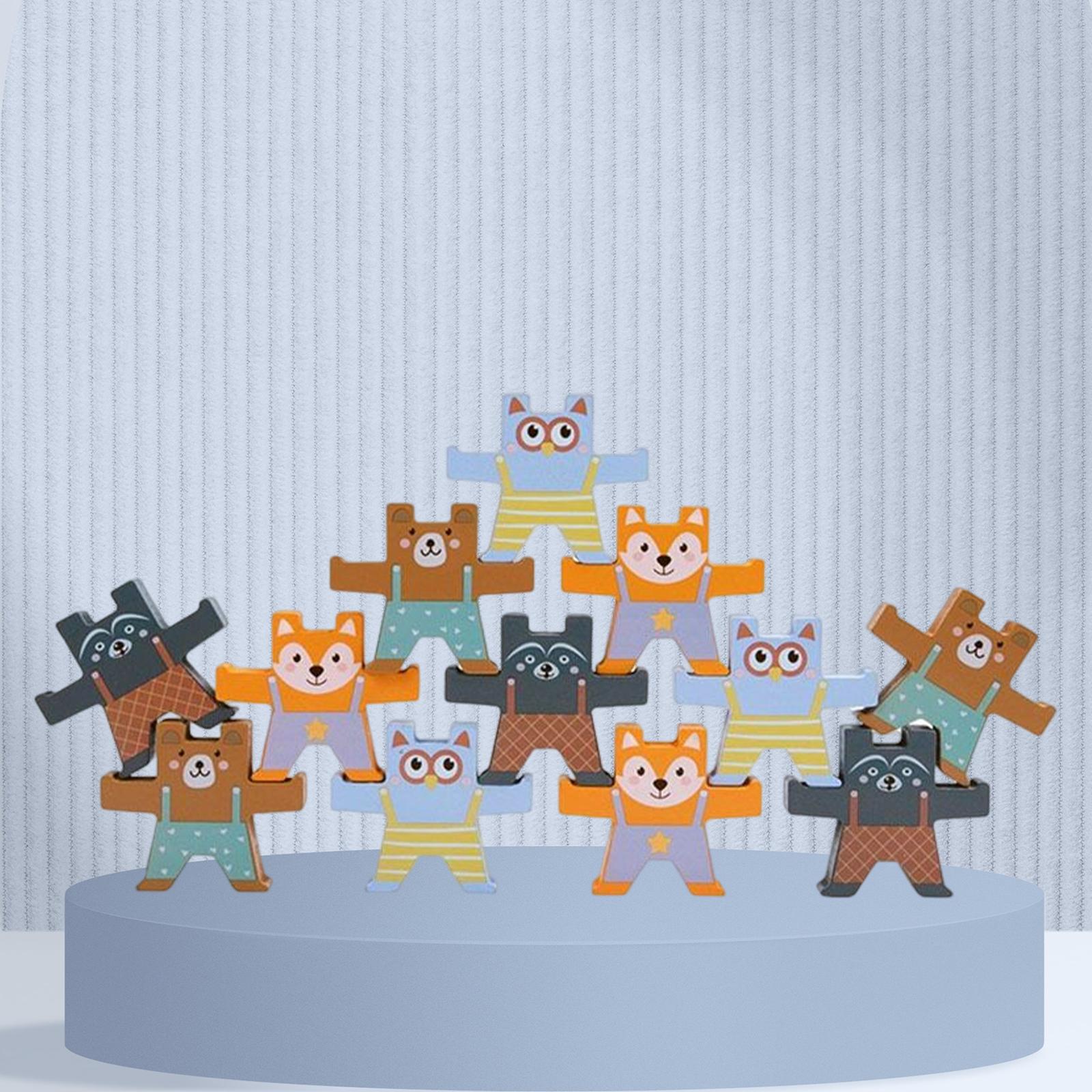 Téléphone Jouet En Bois Ours Cartoon - Pour Enfants 3 Ans Et Plus - Apprentissage, Motricité Fine - Sécurité Lisse