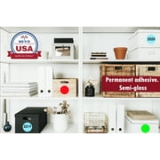 Royal Green Round 2 Stickers Labels for Moving, Blue Color Dot Sticker 50mm - 180 Pack