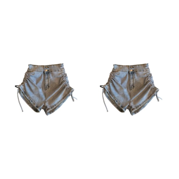 Guardurnaity Ropa de calle Retro, pantalones cortos de verano, disfraz de niña, dulce regalo, pantalones de ocio lavables, atuendo de mujer Type4 NO4