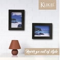 thumbnail image 5 of Klikel 4 X 5 Black Wooden Picture Frame - Black Wooden Wall Hanging Table Standing Photo Frame, 5 of 5