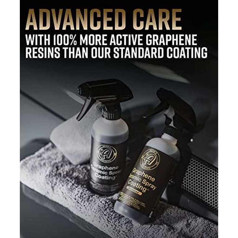 Adam's Polishes Advanced Graphene Ceramic Spray Coating Kit - 18+ Month Sprayable Graphene Oxide Ceramic Coating for Cars, Boats, RV's & Motorcycle