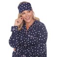 thumbnail image 2 of White Mark Ensemble de Pyjama Trois Pièces pour Femmes avec Boutons, 2 of 6