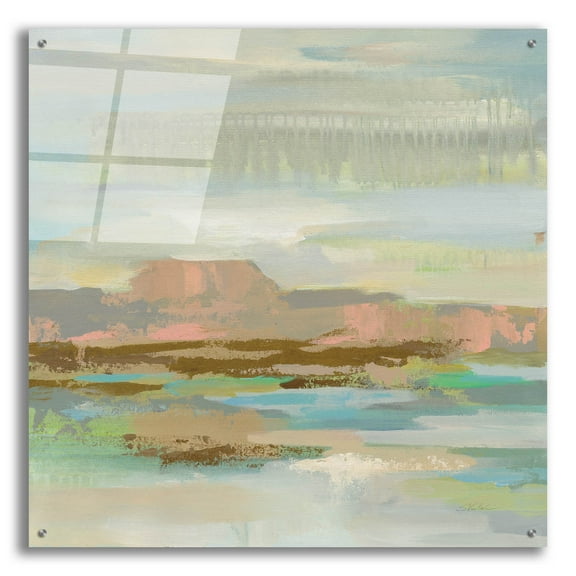 Epic Art 'Spring Desert II' by Silvia Vassileva, Acrylic Glass Wall Art, 36"x36"