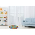 thumbnail image 5 of KC Cubs Playtime Collection ABC Alphabet, Seasons, Months and Days of The Week Educational Learning & Game Round Circle Area Rug Carpet for Kids and Children Bedrooms and Playroom, 5 of 5
