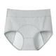 thumbnail image 1 of Ropa interior menstrual Prolriy para mujer, bragas menstruales de algodón ultrasuaves para niña, ropa interior para mujer, gris, talla XL, 1 of 6