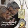 thumbnail image 2 of Buddha/Bodhisattva Necklace for Men Women, Lucky Dragon Pendant Talisman Amulet Chinese Jade Spiritu, 2 of 3