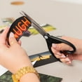 thumbnail image 5 of Pen+Gear 8 inch Pointed Tip Scissors, School Supplies, Black, 5 of 11