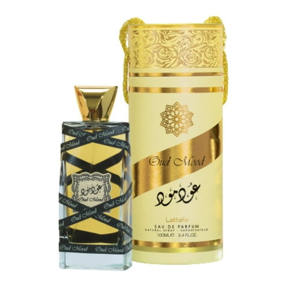 Lattafa Unisex Oud Mood EDP Perfume Natural Spray 100ML (3.4oz)