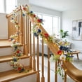 thumbnail image 2 of Patriotic Red White and Blue Vine for Independence Day - 4th of July Garland Patriotic Garland for Mantle Table Centerpiece, 250th Anniversary Memorial Hanging Decor, 2 of 6
