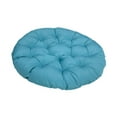thumbnail image 5 of Bothyi Padded Seat Cushion Egg Chair Cushion Diameter 40cm for Bedroom Porch Blue, 5 of 8