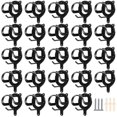 thumbnail image 1 of Soporte metálico para caballos LEIFIDE, 24 unidades, negro, 1 of 7