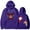 Purple, variant on Tbopshirt Hoodies for Women,Plus Size Essential Crewneck Hooded Sweatshirt Fashion Women Casual Hooded Slim Zipper Fleece Sweater Coat